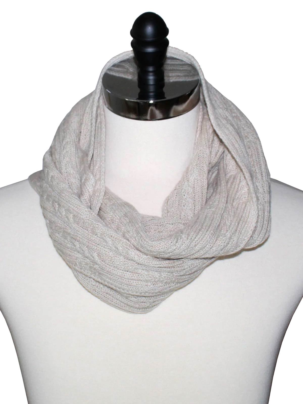 Buy Authentic Silver Grey Cashmere Scarf