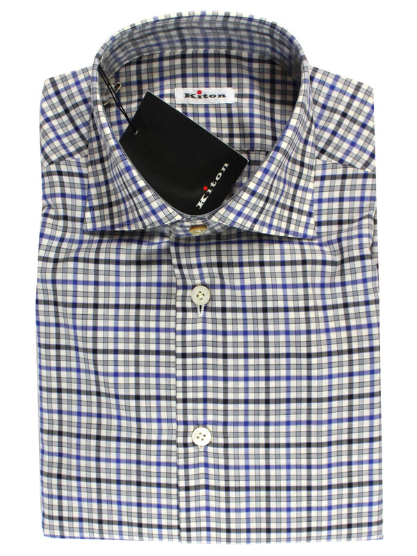 chieko＋cottonsilk dress shirt 38 kiton-shirt-