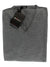 Kiton Cashmere Silk Sweater Charcoal Gray