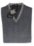 Kiton Cashmere Sweater Dark Gray V-Neck 
