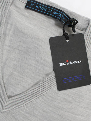 Kiton Sweater Light Gray 