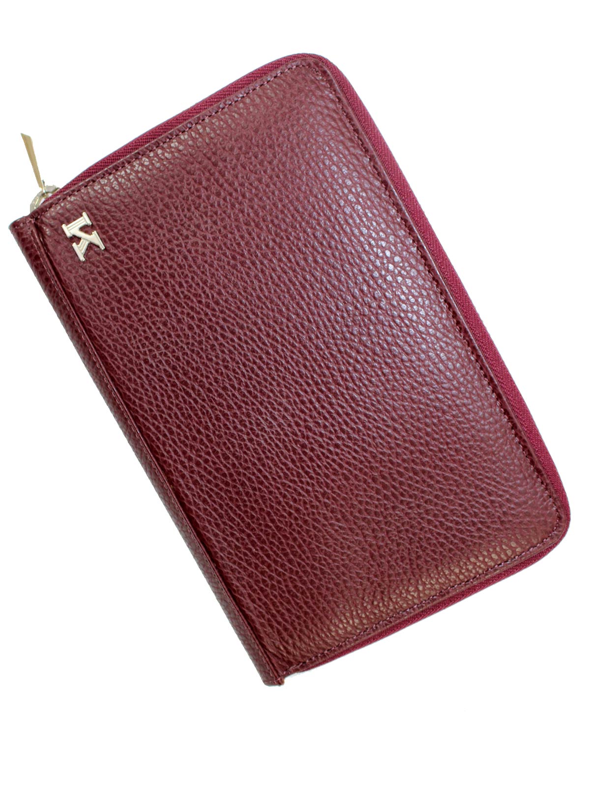 Kiton Wallet - Burgundy Leather Men Wallet/ Credit Card Holder SALE - Tie  Deals