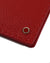 Kiton Wallet Red Grain Leather New