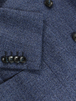 Kiton Cashmere Sport Coat Midnight Blue Unlined Men Blazer EUR 56 - US 44 R
