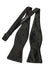 Silk Black Bow Tie 
