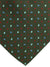 E. Marinella Tie Forest Green Geometric Design - Wide Necktie