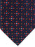 E. Marinella Tie Navy Geometric Design - Wide Necktie