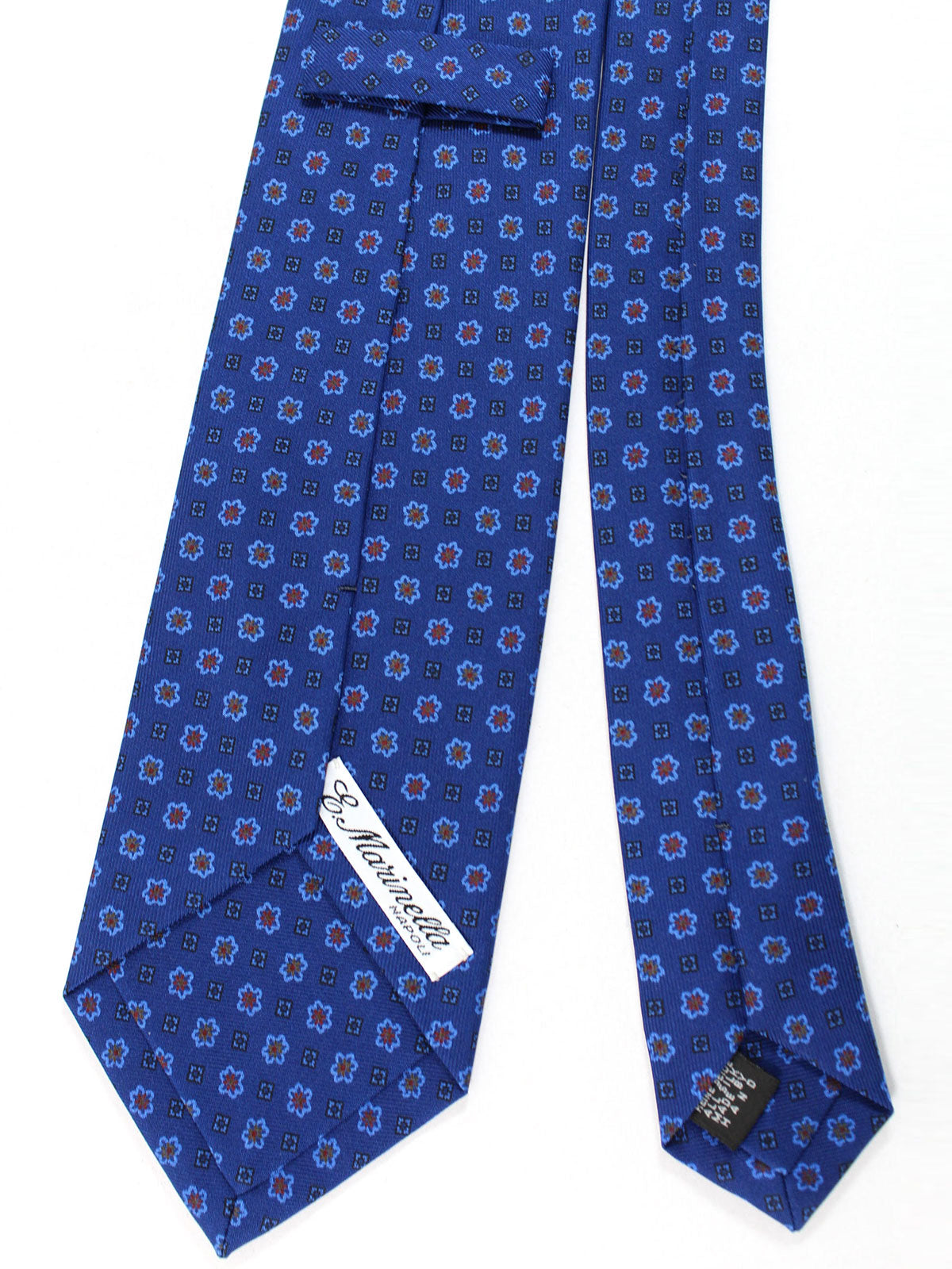 Salvatore Ferragamo Gancini Jacquard Silk Tie - Blue