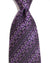 Missoni Tie Purple Zig Zag Design - Hand Made Italy
