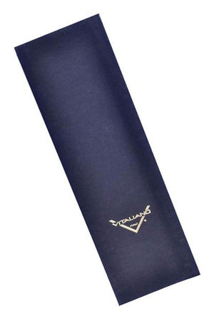 Vitaliano Pancaldi Pleated Silk Tie Black Multicolored Geometric SALE