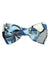 Emilio Pucci Silk Bow Tie Sky Blue Gray