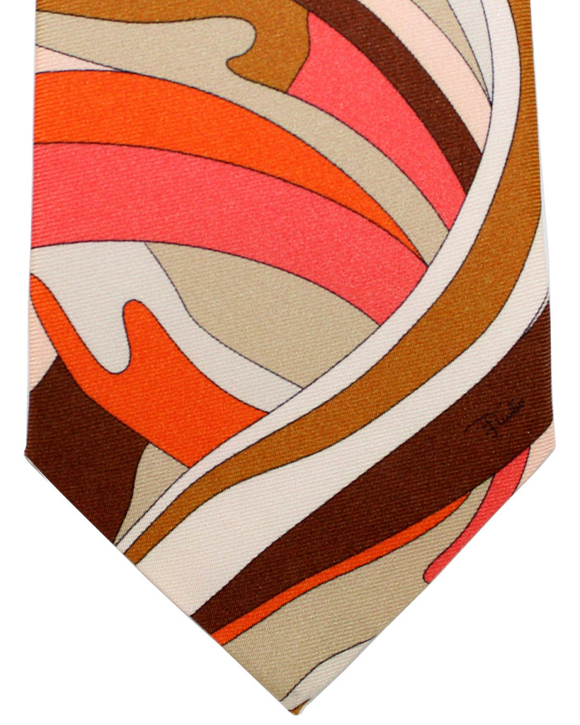 Design is fine. History is mine. — Emilio Pucci, ties, printed