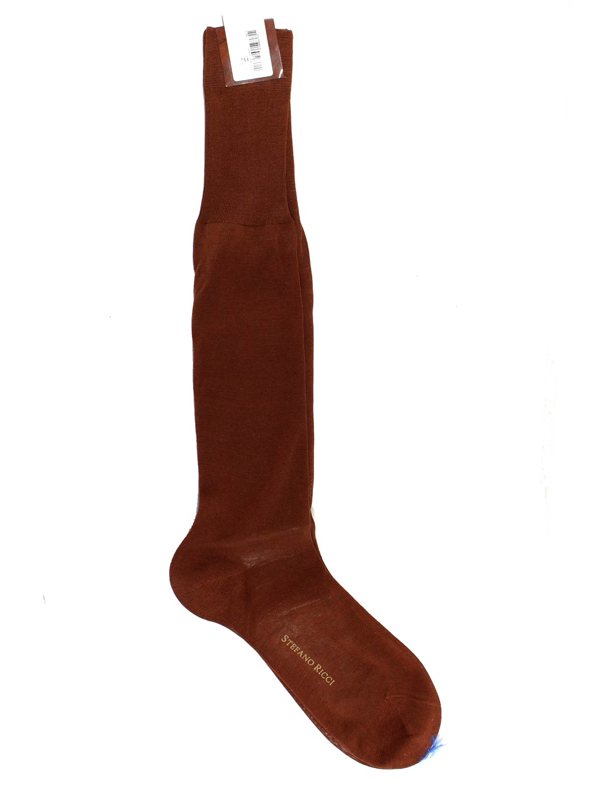 Stefano Ricci Wool Socks Rust Brown