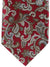 Stefano Ricci Silk Tie Maroon Taupe Gray Ornamental Design