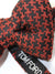 Tom Ford Silk Bow Tie Brown Black Geometric