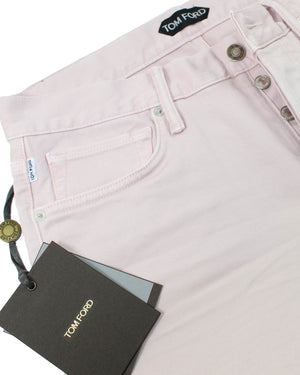 Tom Ford Pants Light Pink 5 Pocket - 31 Straight Legs