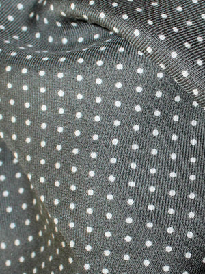 Tom Ford Scarf Forest Green Dots  Picture