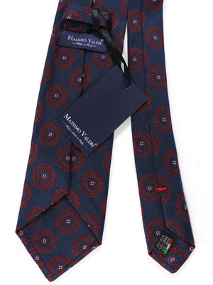 Massimo Valeri silk Extra Long Tie Hand Made In Italy