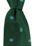 Massimo Valeri Extra Long Tie Green Aqua Paisley Hand Made In Italy