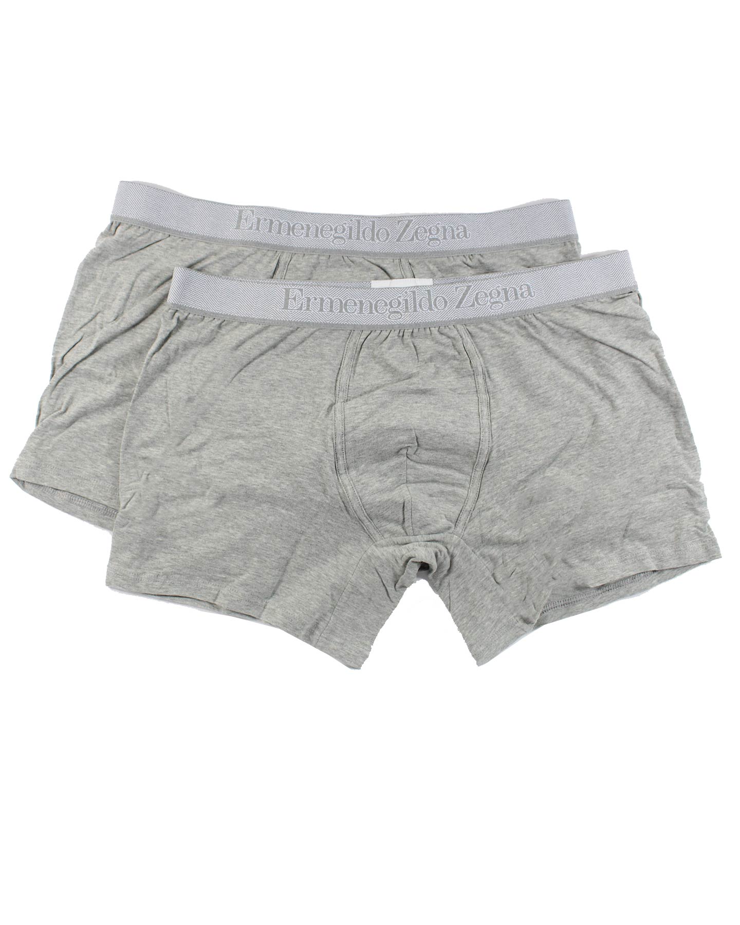Ermenegildo Zegna Boxer Briefs Gray Men Underwear 2 Pack Ermenegildo Zegna Boxer Briefs Gray Men Underwear 2 Pack