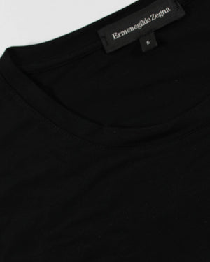 Ermenegildo Zegna T-Shirt Round Neck Black