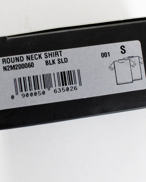 Ermenegildo Zegna T-Shirt Round Neck Black Micromodal XXXL