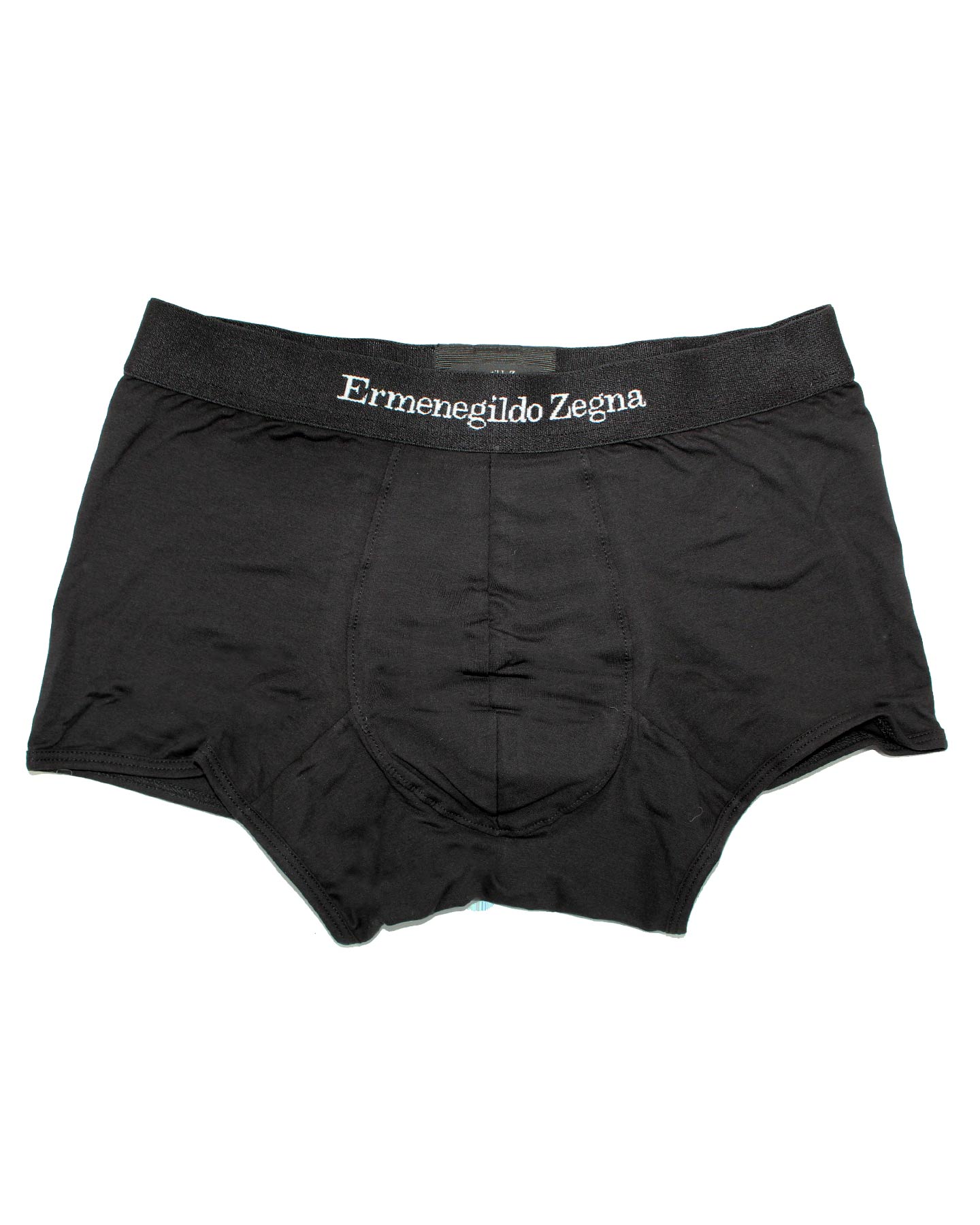 Ermenegildo Zegna Boxer Brief Black Men Underwear Stretch Cotton