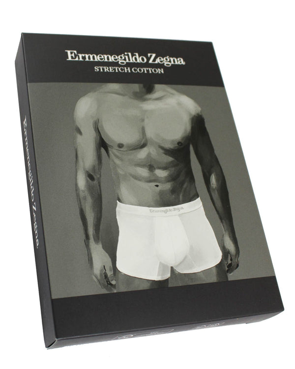 Ermenegildo Zegna Boxer Brief Black Men Underwear Stretch