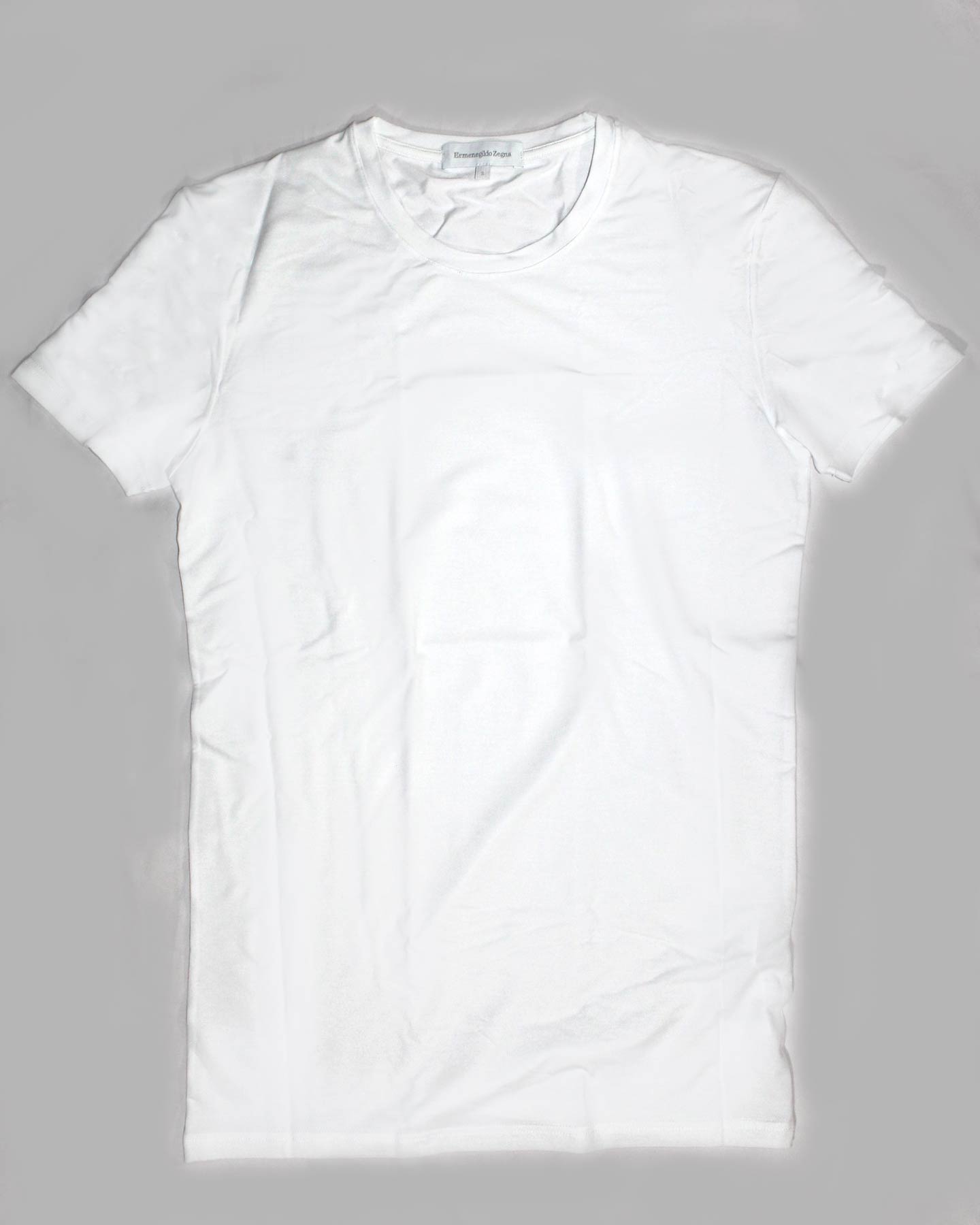 Ermenegildo Zegna T-Shirt Round Neck White Micromodal M