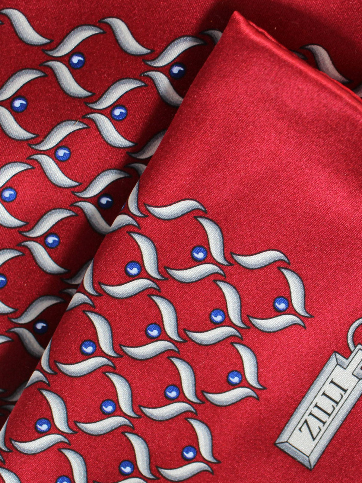 Zilli authentic Pocket Square 