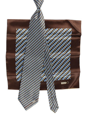 Zilli Silk Tie & Pocket Square Set 