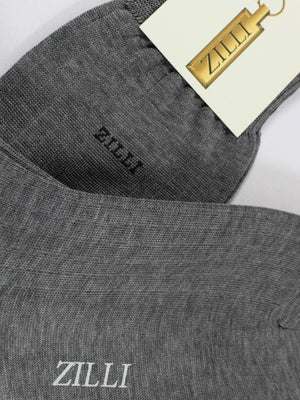 Zilli Socks Gray - US 11.5/ EUR 45 Mid Calf Men Socks