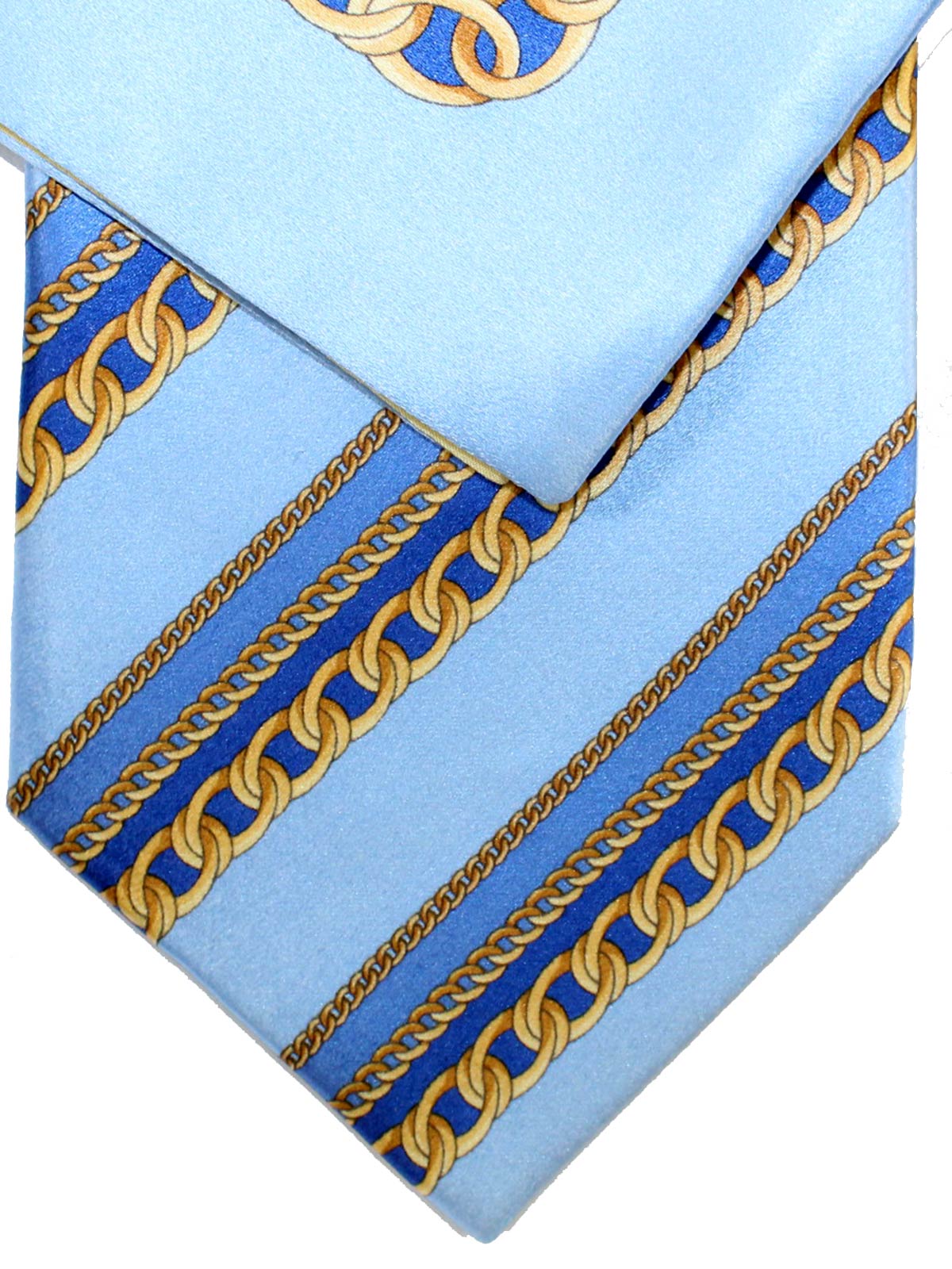Zilli Silk Tie & Matching Pocket Square