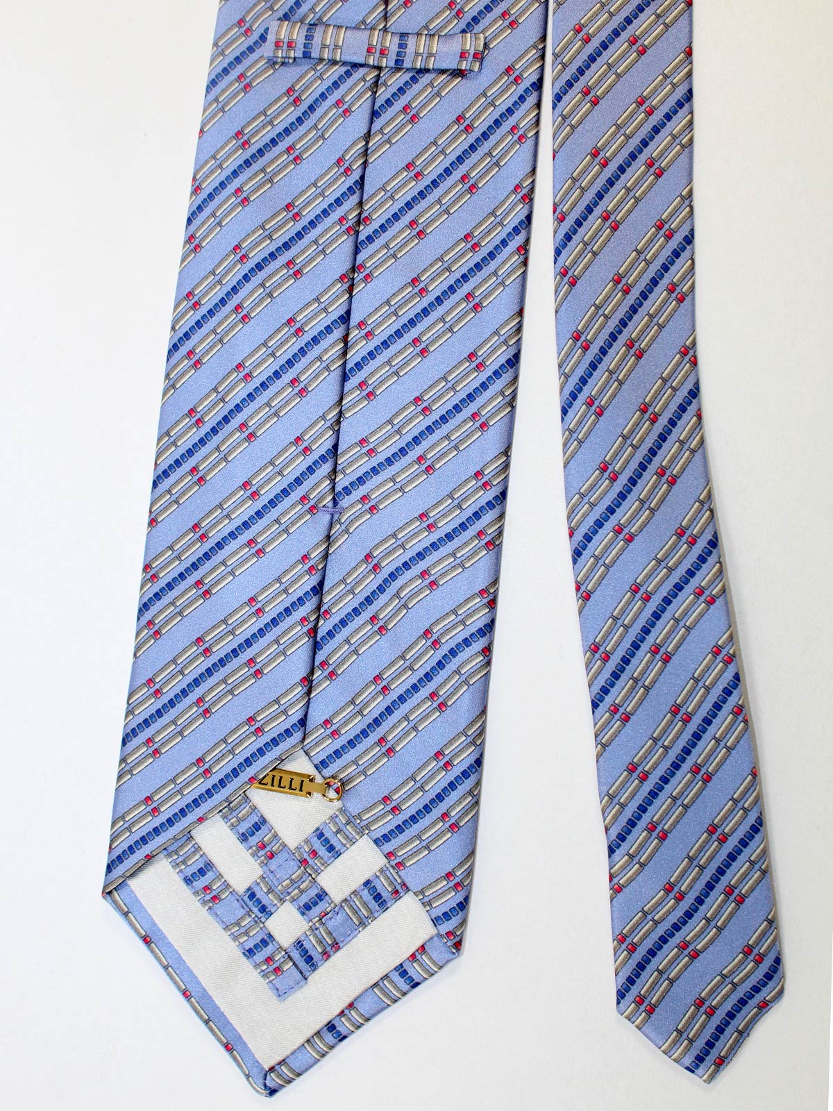 Zilli Silk Tie Wide Necktie