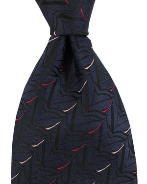 Zilli Extra designer Long Necktie Hand Made In Italy