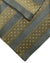 Zilli Silk Tie & Matching Pocket Square Set Forest Green Stripes