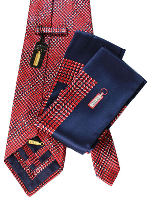 Zilli  Tie & Matching Pocket Square Set 